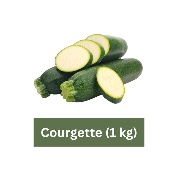 Courgette Packaged Loose Courgette - 1Kg – Saras Foods UK
