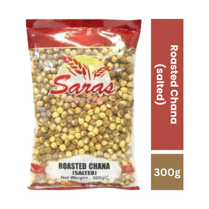 Saras Roasted Chana Salted 300G