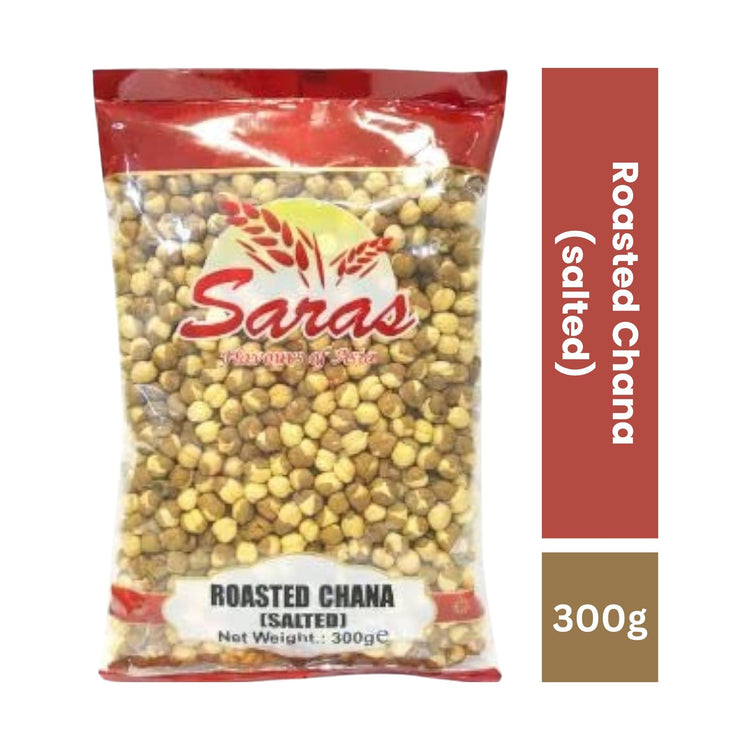Saras Roasted Chana Salted 300G