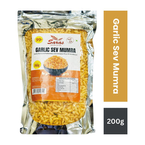Saras Sev Mumra Garlic 200g