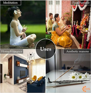 Hem Incense Sticks - 3 In 1 (6 x 20g) -120 Sticks
