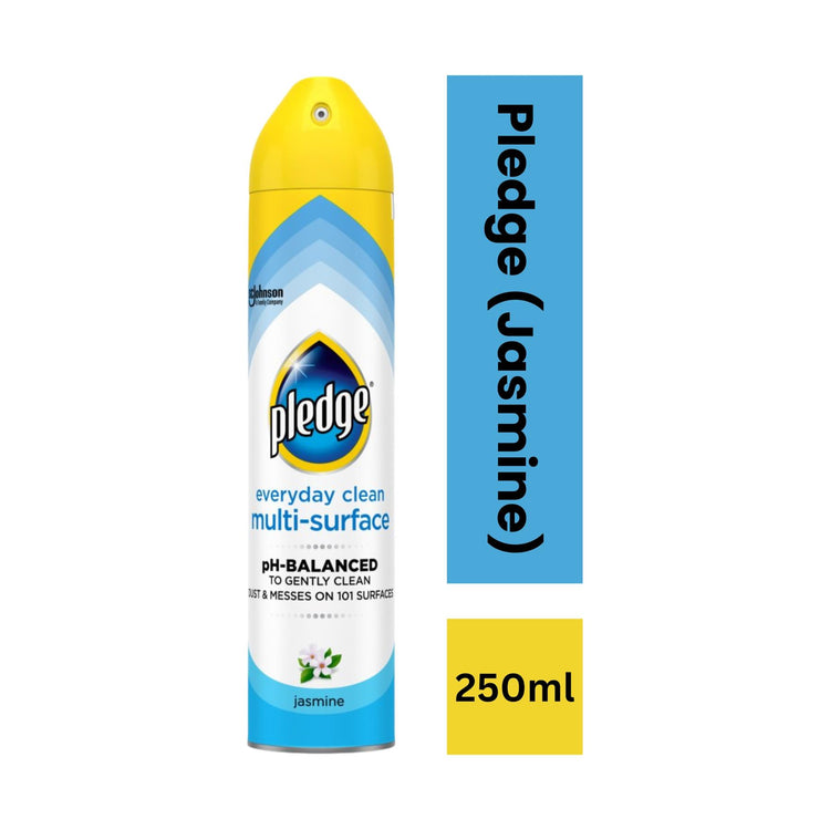 Pledge Clean Pledge Everyday Clean, Multi-Surface Cleaning Aerosol Jasmine - 250 ml ...
