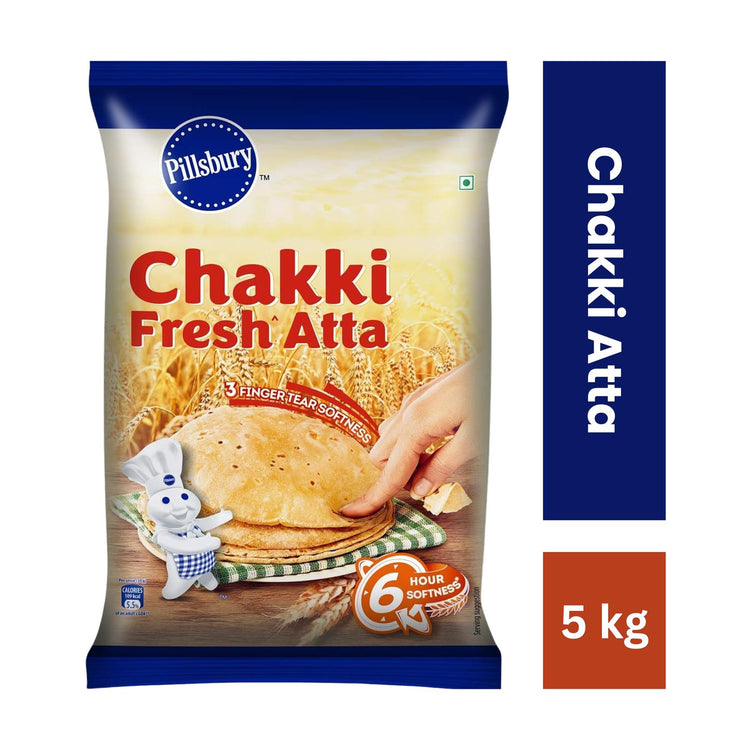 Pillsbury Chakki Atta, 5 kg