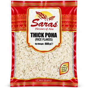 Saras Poha Thick 800g (Rice Flakes)