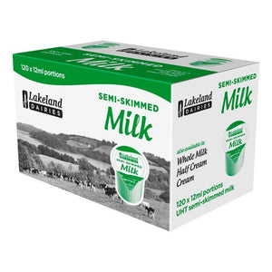 Lakeland Semi-Skimmed Milk Pods 12ml (Pack of 120)