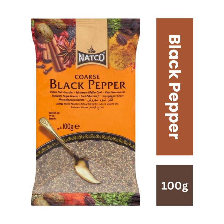 Natco Black Pepper Coarse 100g