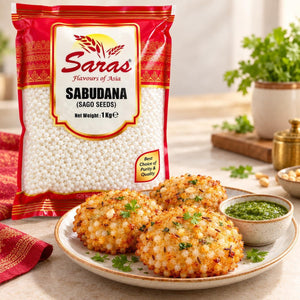 Saras Sago Seeds (Sabudana) 1Kg
