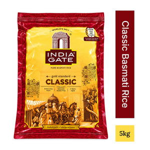 India Gate Basmati Rice 5kg | Long Grain Aromatic Rice
