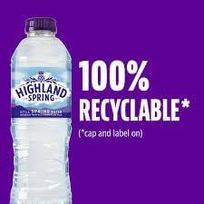 Highland Spring Still Spring Water 12 x 500ml
