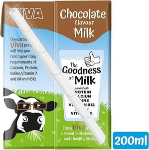 VIVA Chocolate Flavour Milk (27 x 200ml)