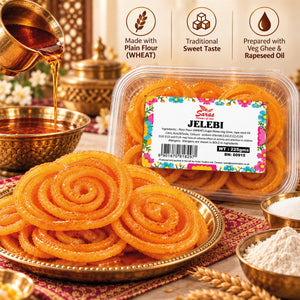Saras Jalebi 250g | Traditional Indian Sweet | Crispy & Syrupy Mithai