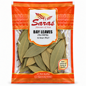 Saras Whole Bay Leaves (Tej Patta) – 25g