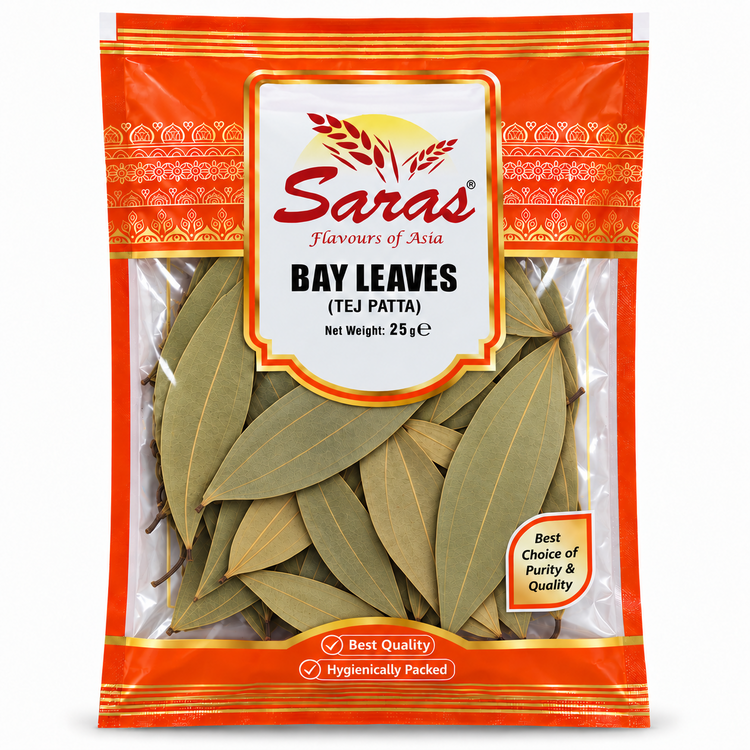 Saras Whole Bay Leaves (Tej Patta) – 25g
