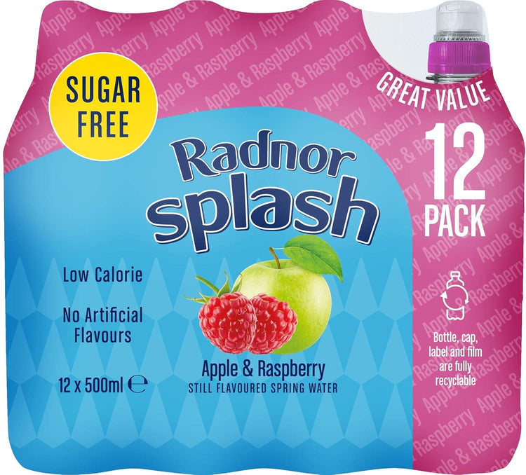 Radnor Splash - 12 x 500ml - Apple & Raspberry