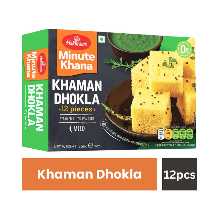 Haldiram's Khaman Dhokla 256g - FROZEN