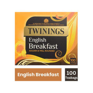 Twinings English Breakfast 100 Tea Bags 250g