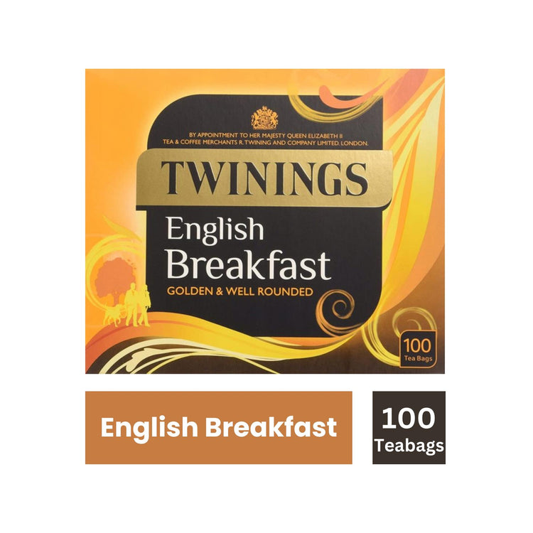 Twinings English Breakfast 100 Tea Bags 250g