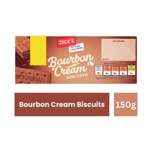 Jack's Bourbon Cream Biscuits 150g