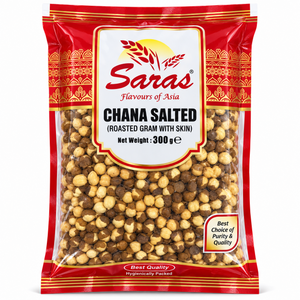 Saras Roasted Chana Salted 300g