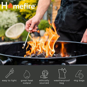 Homefire Lumpwood Charcoal 4kg