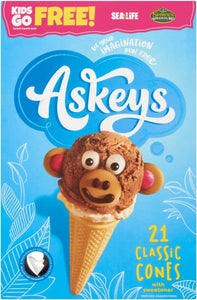 Askeys Family Pack Cones - 21 Cones
