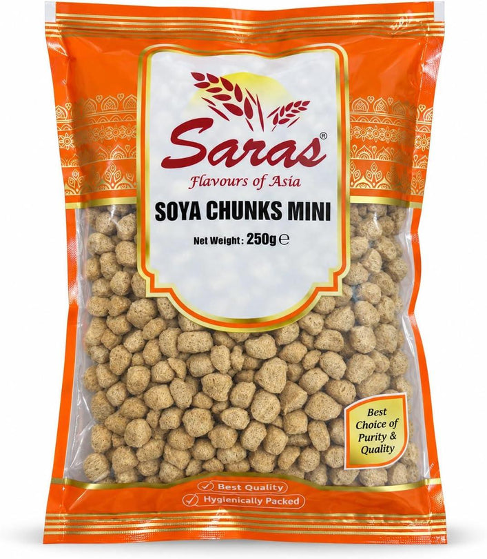 Saras Mini Soya Chunks 250G