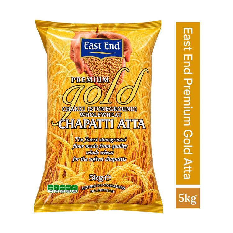 East End Gold Atta 5kg | Wholemeal Chapati Flour