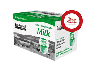 Lakeland Semi-Skimmed Milk Pods 12ml (Pack of 120)
