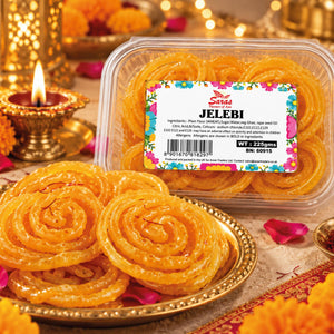 Saras Jalebi 250g | Traditional Indian Sweet | Crispy & Syrupy Mithai