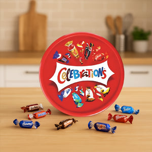 Celebrations Milk Chocolate & Biscuit Bars Sharing Tub  500g