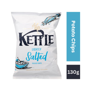 Kettle Lightly Salted Potato Crisps 130g