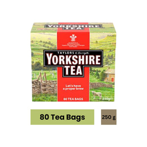 Taylors of Harrogate Yorkshire Tea 80 Tea Bags 250g
