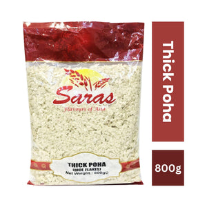 Saras Poha Thick 800G (Rice Flakes)