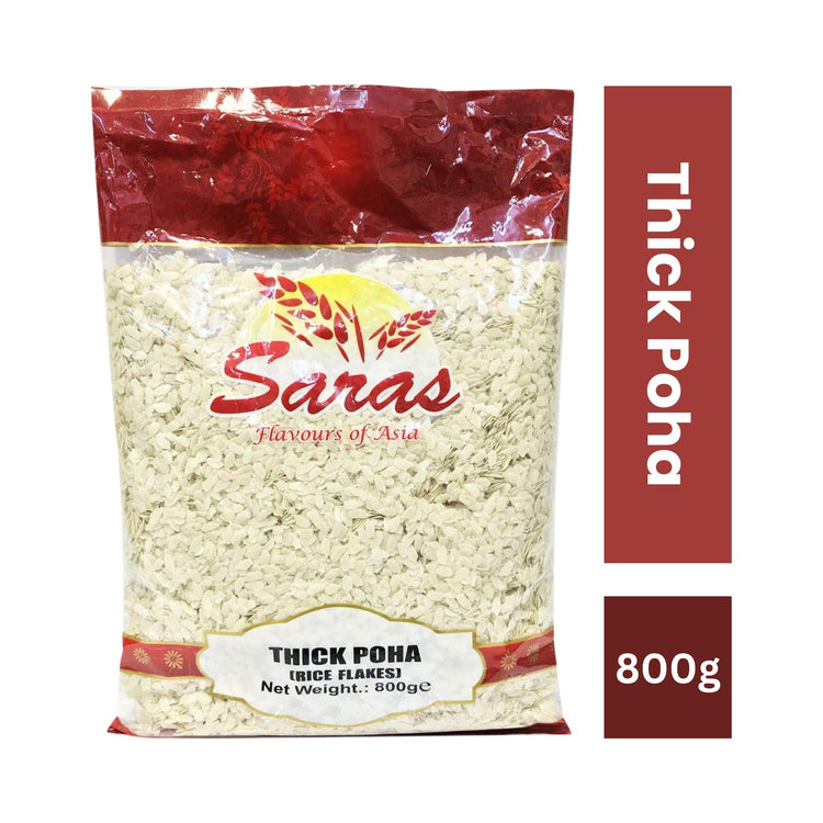 Saras Poha Thick 800G (Rice Flakes)
