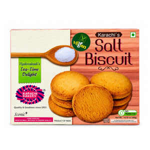 Karachi Bakery Salted Biscuits 400g | Indian Savoury Biscuits