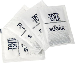 Tate & Lyle White Sugar Sachets – 1000 × 2.5 g Sachets (Total 2.5 kg)