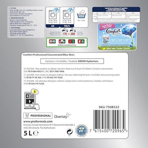 Comfort Professional Formula Blue Skies Concentrated Fabric Softener - 5L (200 Washes)