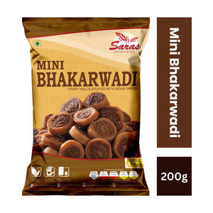 Saras Mini Bhakharwadi 200G