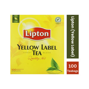 Lipton Yellow label 100 Teabags 1 Box