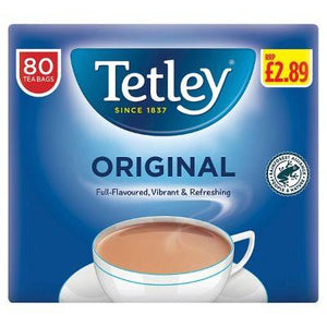 Tetley Original 80 Tea Bags 250g
