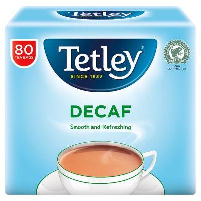 Tetley Decaf 80 Tea Bags 250g