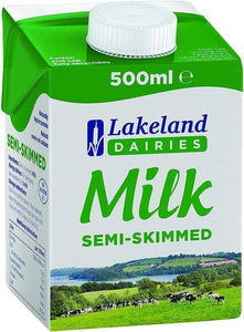 Lakeland Dairies Semi-Skimmed Milk | 12 Pack of 500ml