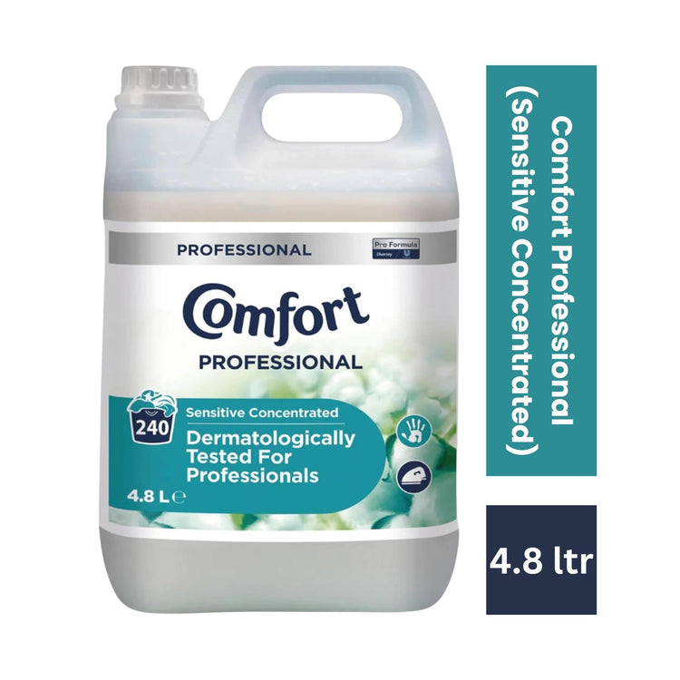 Comfort Professional Sensitive Concentrated Fabric Softener -  4.8L (240 Washes)