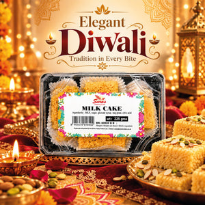 Saras Milk Cake 225g | Traditional Indian Milk Sweet | Mithai