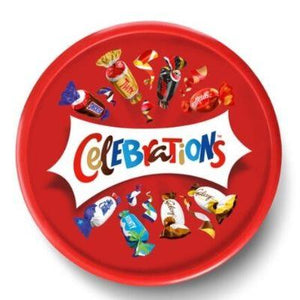 Celebrations Milk Chocolate & Biscuit Bars Sharing Tub 600g