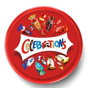 Celebrations Milk Chocolate & Biscuit Bars Sharing Tub  500g