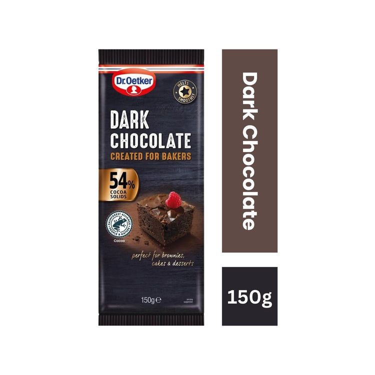 Dr. Oetker Extra Dark Chocolate 150g