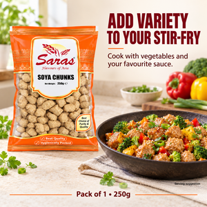 Saras Soya Chunks 250G