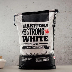 Marriage’s Millers Manitoba Very Strong White Bread Flour – 16kg | High-Protein Canadian Wheat Flour | Ideal for Bread, Pizza & Artisan Baking