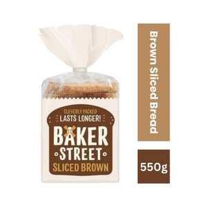 Baker Street BROWN Sliced Bread 550g